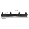 Deflecteur Ss Pare Choc Avdt - Version Plastique Noir