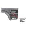 Aile Marche Pied Dt - Version Gris Trou Circulaire