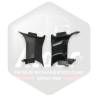 Cache Central Bras Rétro Dt - Version Plastique Gris / Noir