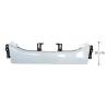 Pare Choc Central - Version Peint Blanc Ral IC194