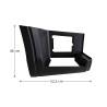 Caisson De Marche Pied Avdt - Version Plastique Noir