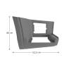 Caisson De Marche Pied Avdt - Version A Peindre