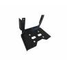 Support Marche Pied Dt/Gh - Version Métallique Noir