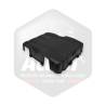 Couvercle Coffre A Batteries - Version Nu En Plastique Noir