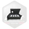 Caisson Marche Pied Gh - Version Plastique Noir