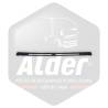 Element Superieur De Pare Choc - Version Plastique Gris/Noir