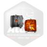 Feu clignotant Avdt/Avgh - Version Orange Ampoule P21W