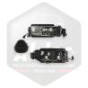 Optique Avdt AB + LP - Ampoules H3 + H3
