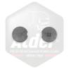 Obturateur Rond De Pare Choc - Version Plastique Gris/Noir