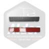 Grille De MarchePied Pare Choc - Verison Plastique Noir Adhesif