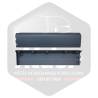 Rallonge D'Aile De Cabine Gh - Version Plastique Gris