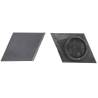 Obturateur De Pare Choc Avdt - Version Plastique Gris/Noir