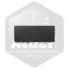 Support Plaque Immatriculation - Version Plastique Gris/Noir
