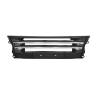 Grille Superieure De Pare Choc - Version Plastique Noire/Chrome