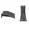 Couvercle Coffre Batteries - Version Plastique Gris / Noir