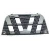 Grille Sup De Marche Pied - Version Plastique Gris / Noir