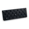 Grille De Marche Pied Dt/Gh - Version Plastique Noir