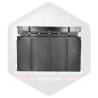 Bavette Anti-Spray Avgh - Version Plastique Noir