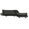 Espaceur Droit Calandre P.C - Version Plastique Gris / Noir