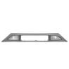 Pare Choc Central - Version Plastique Gris / Noir