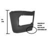 Coin De Pare Choc Avdt - Version Plastique Gris