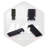 Support Feu Arrière Sur Aile - Version Plastique Noir