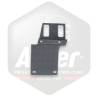 Tole Support Pare Choc Avdt - Version Metallique Noir