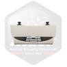 Calandre Equipée A peindre - Grille + Charnieres