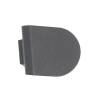Obturateur De Pare Choc Dt - Version Plastique Noir/Gris