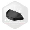 Cache Sup Rétroviseur Gauche - Version Plastique Noir