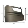 Coin De Pare Choc Avdt - Version Plastique Gris / Noir