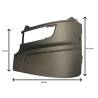 Coin De Pare Choc Avgh - Version Plastique Gris / Noir