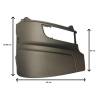 Coin De Pare Choc Avdt - Version Plastique Gris / Noir