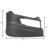 Coin De Pare Choc Avdt - Version Plastique Gris / Noir