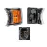 Feu Clignotant Avant Dt/Gh - Version Led Fond Noir