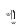 Elargisseur D'Aileron Gh - Version Plastique Gris