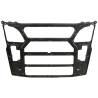 Support Grille De Calandre - Version Métallique Noir Brut