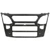 Support Grille De Calandre - Version Métallique Noir Brut