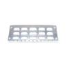 Grille Sup Marche Pied Gh/Dt - Version Alu Gris