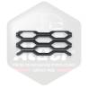 Element Calandre Central - Version Plastique Noir