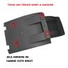 Aileron Ardt de Cabine - Version Plastique Gris / Noir