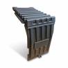Couvercle Coffre A Batteries - Version Nu En Plastique Noir