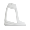 Entourage Optique Avdt - Version Peint Blanc RAL H625