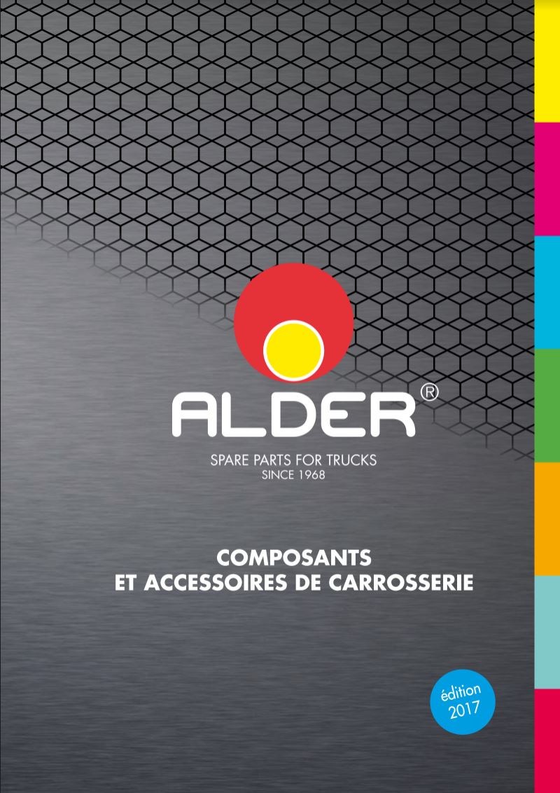 Couverture du catalogue carrosserie Alder